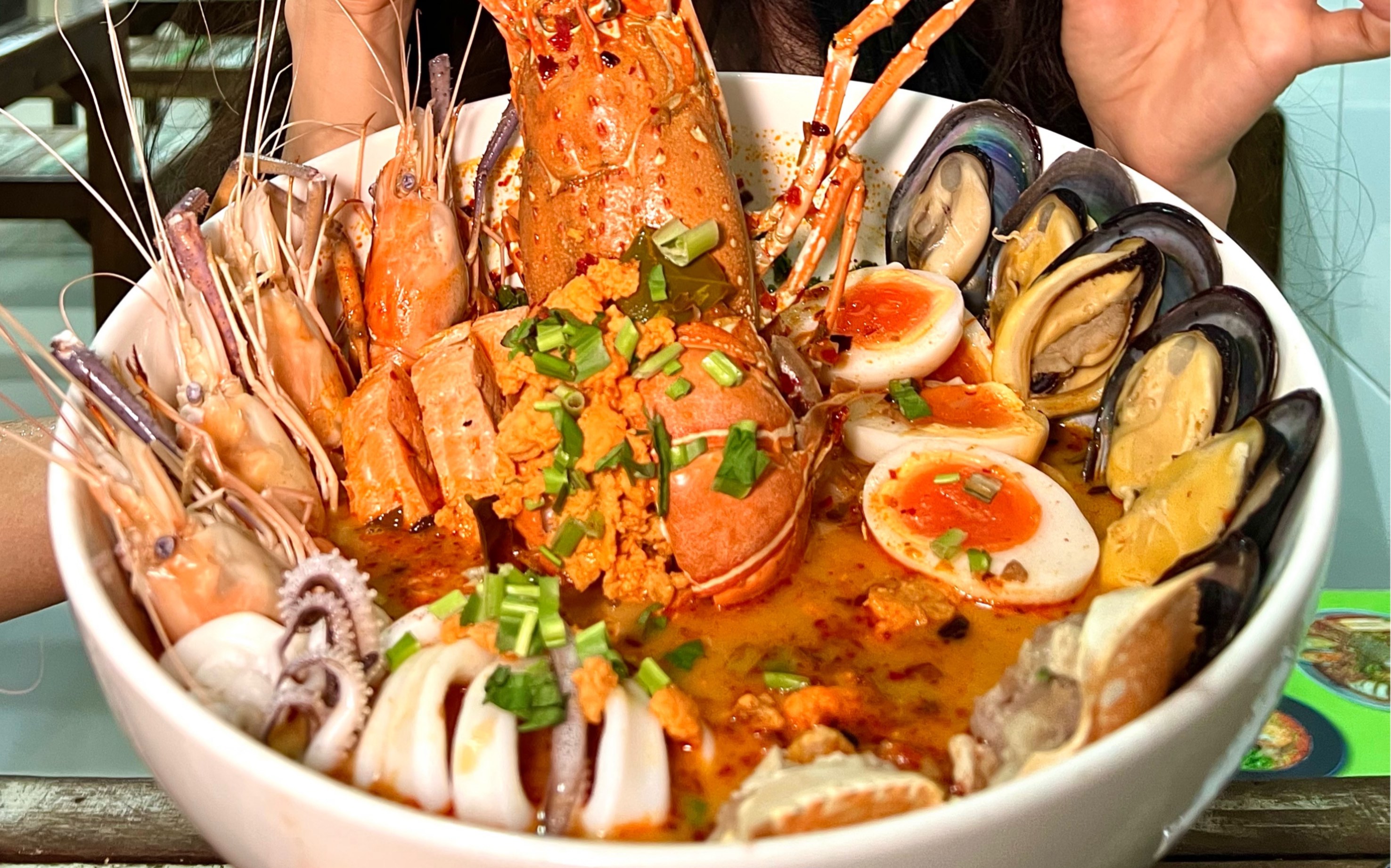 活动作品曼谷美食探店第一集冬阴功汤龙虾面