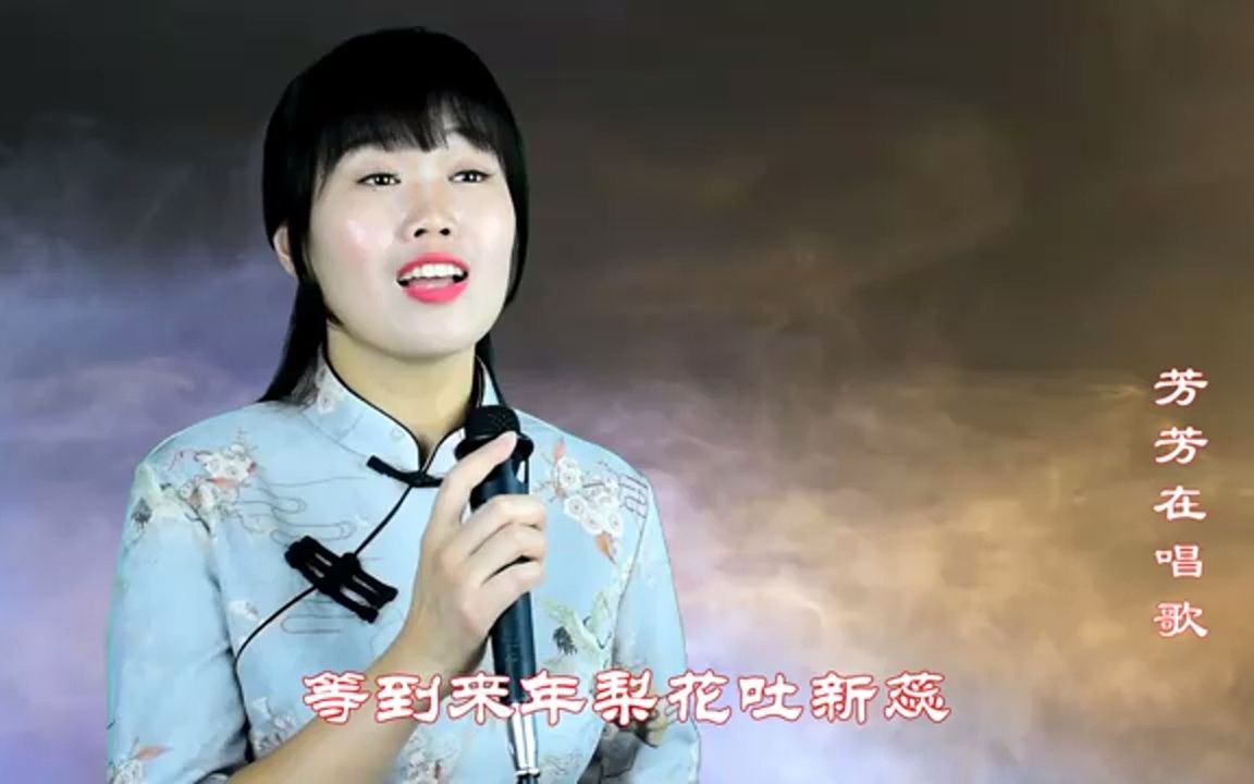 [图]一曲《梨花飞情人泪》，醉人醉心，推荐收藏