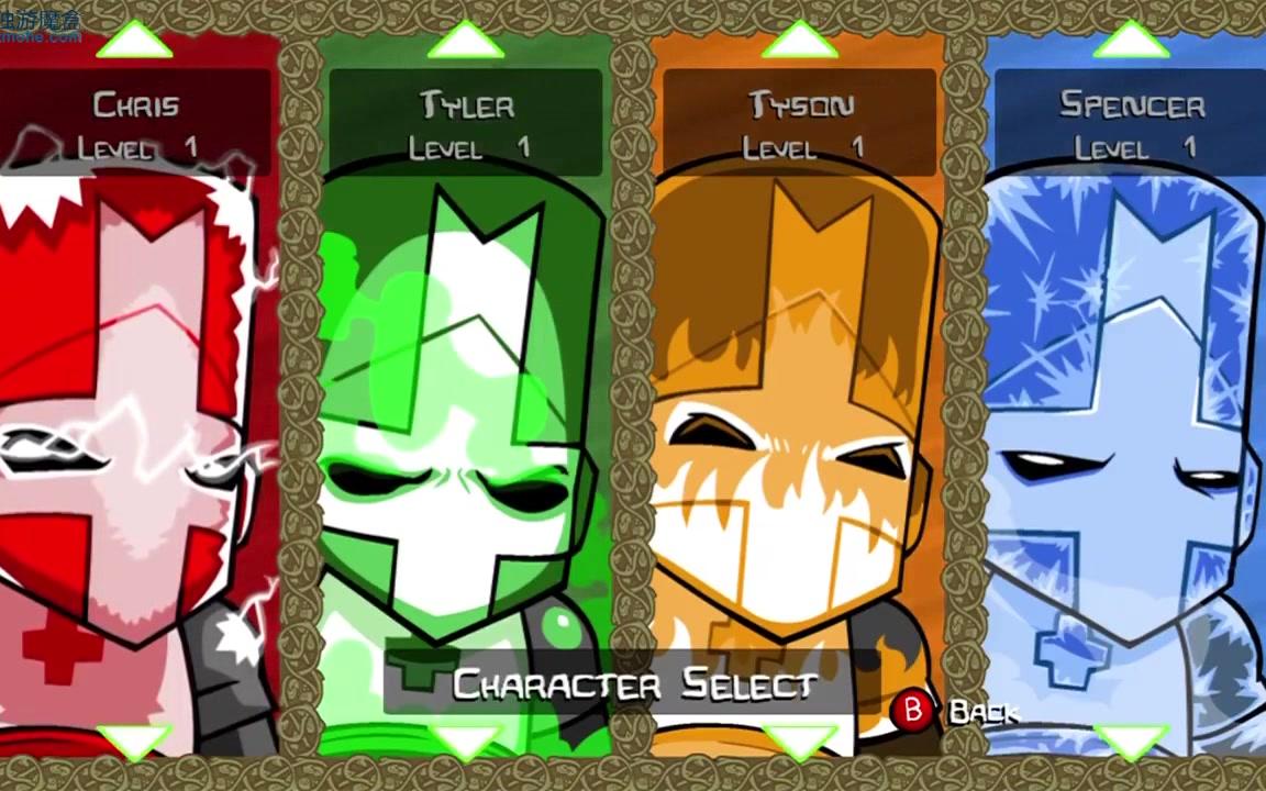 【独立游戏】中世纪独立游戏《城堡破坏者 castle crashers》