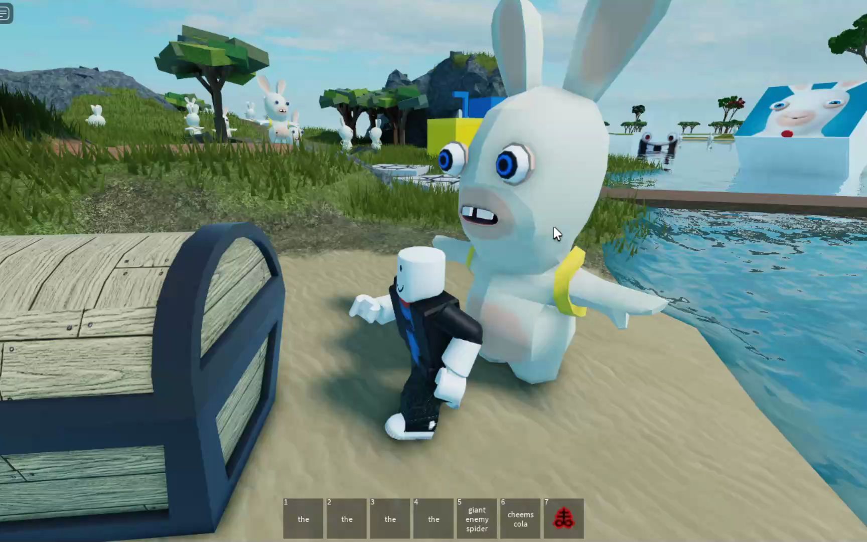 roblox模擬遊戲 瘋狂的兔子入侵主題