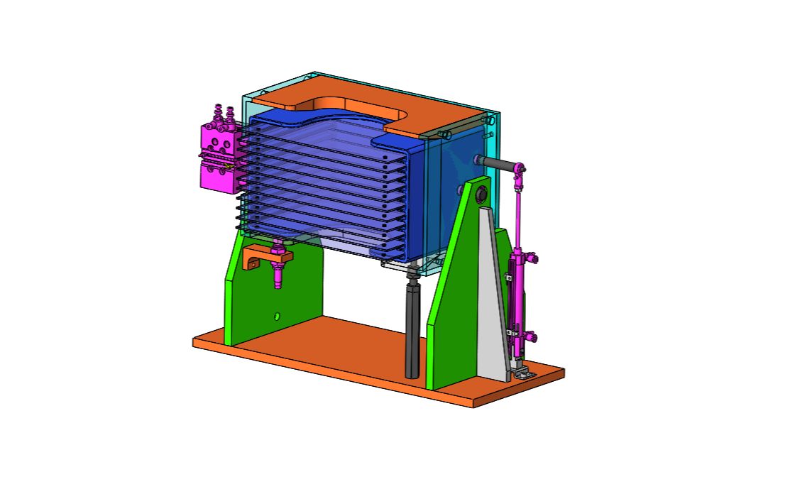 笔形气缸翻转机构如何设计?震动大如何缓冲,电气保护避免侧翻