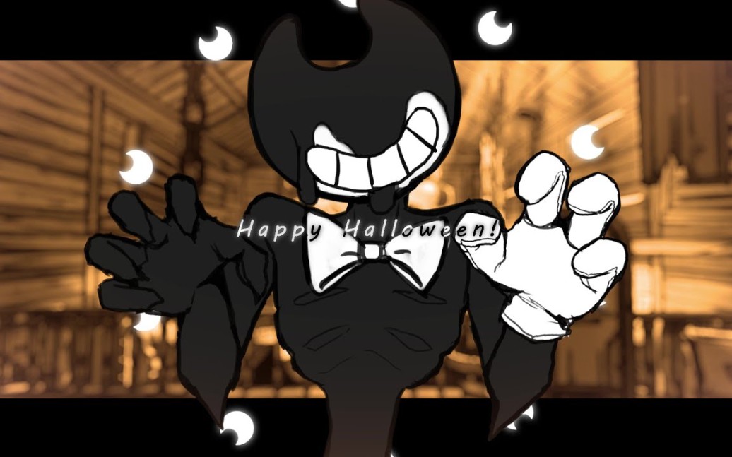 [图]【BATIM meme】Happy Halloween!【blood】