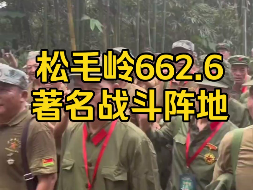 松毛岭662.6是中越之战最著名的一个战场 1984年7月12日中国与越南在这里决战,打死敌军3000多人!震惊全球!亲历者今天重走阵地现场哔哩哔哩bilibili