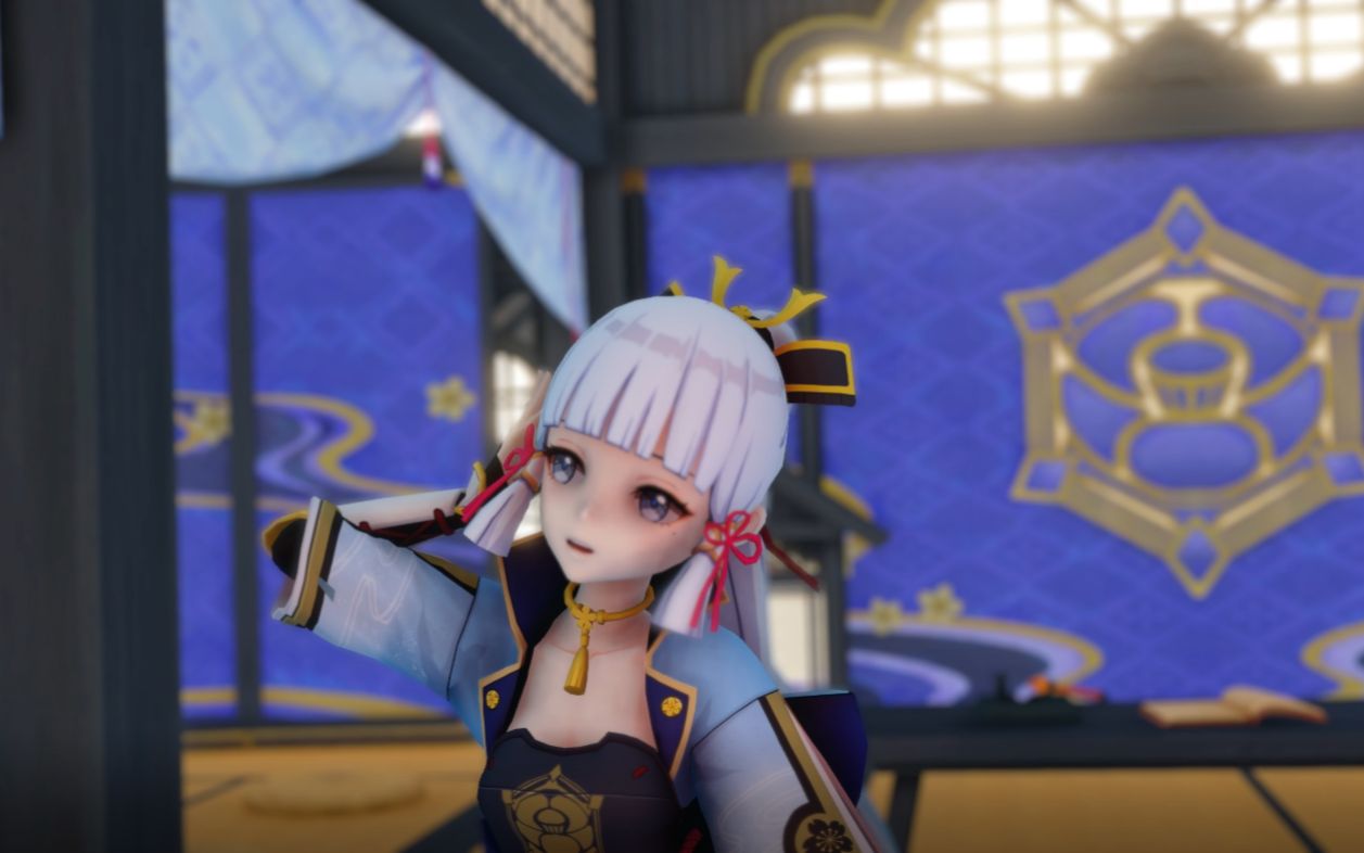 【mmd】神里:崽种,直视我!