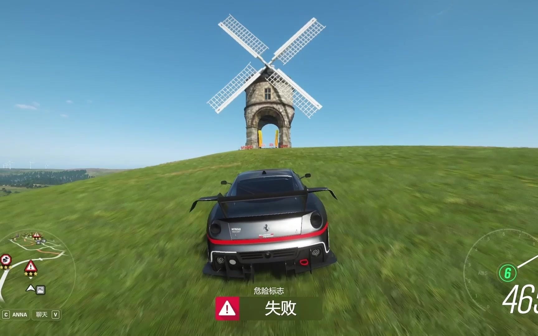 极限竞速地平线4#危险标志#百老汇风车_哔哩哔哩_bilibili