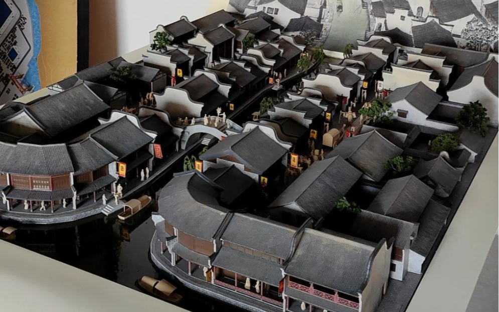 古建筑微缩场景制作6015江南著名古镇——南浔古镇73