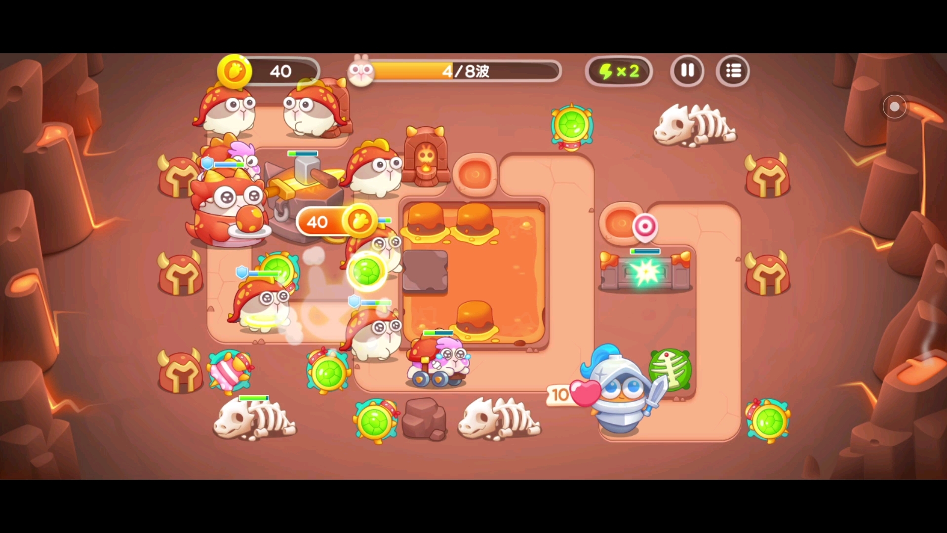 保卫萝卜4恶龙传说第42关