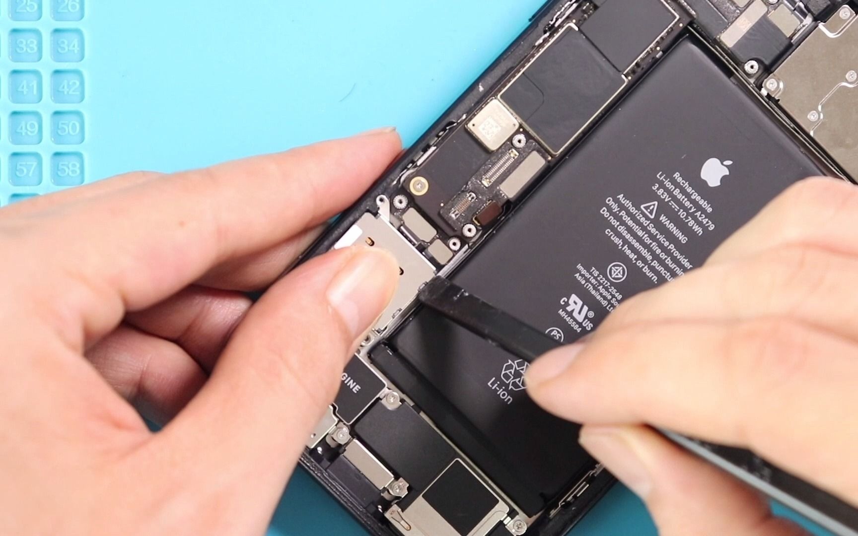 iphone 12 卡座卡槽排线 更换教程 拆机步骤 自己动手单卡改双卡