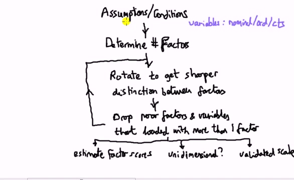 探索性因素分析SPSS Exploratory factor analysis (principal components)哔哩哔哩bilibili