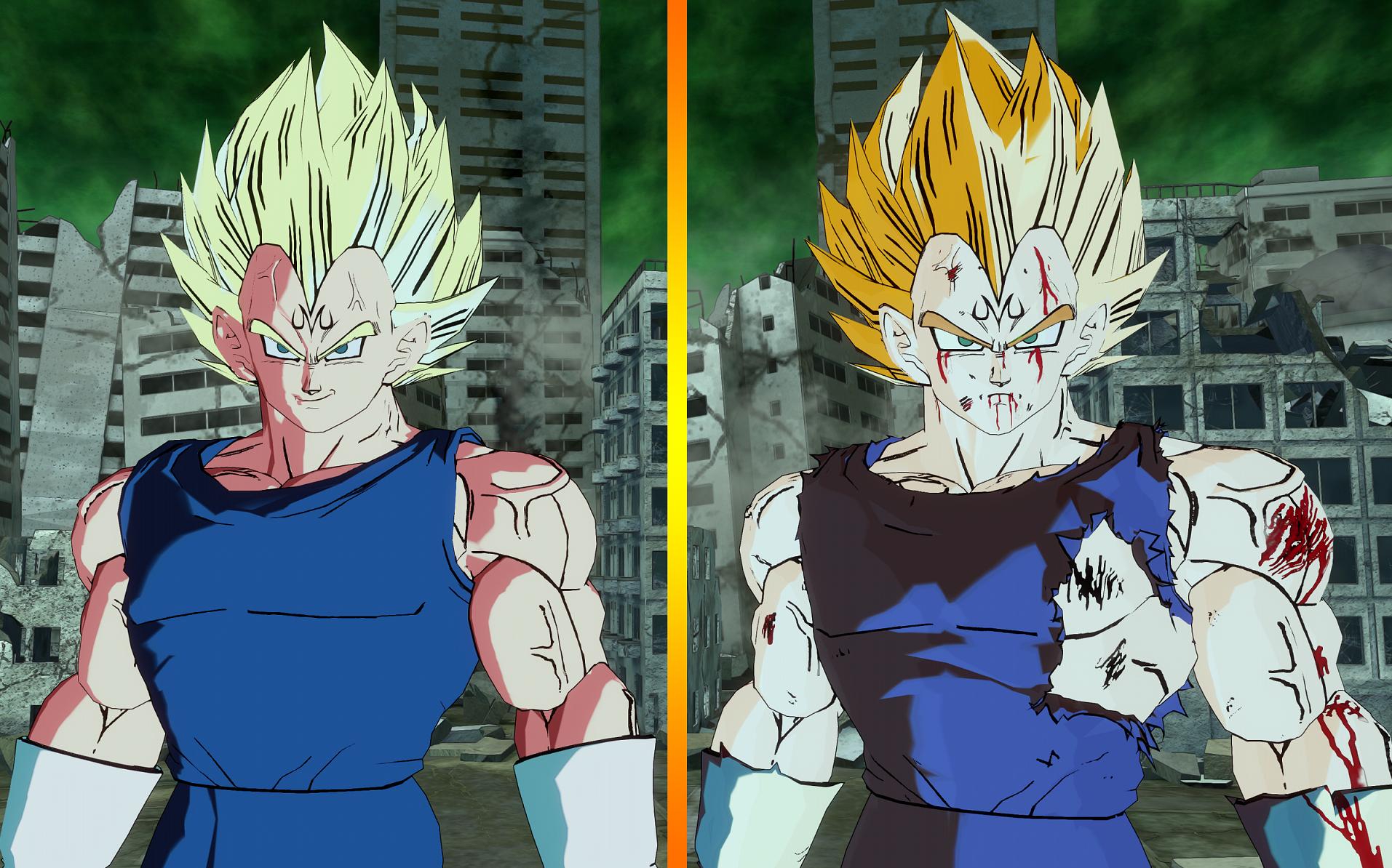 超还原动画的魔人贝吉塔