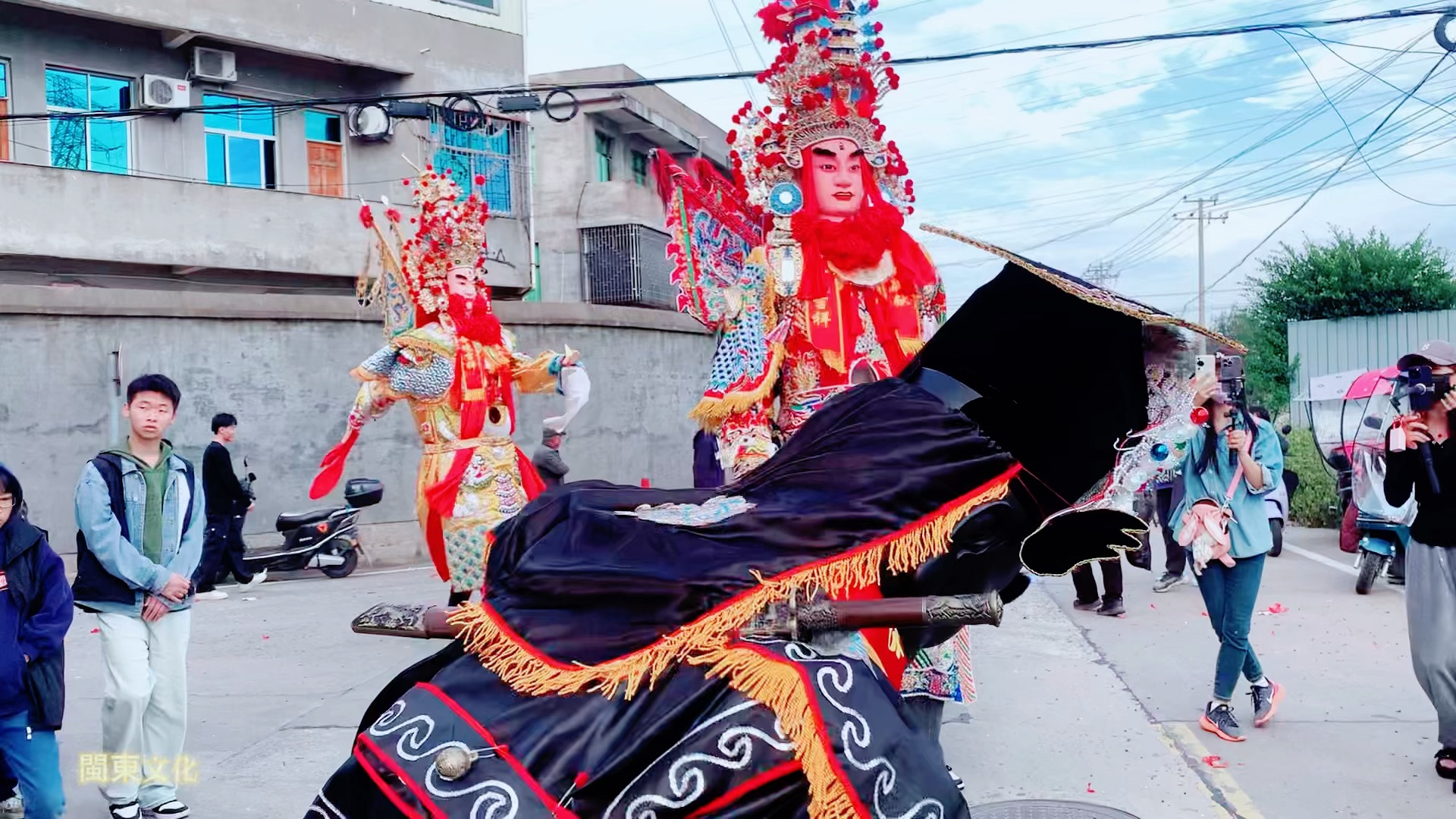 福建遊神 #傳統文化 #非遺傳承人 沙堤村黑馬伕 華光大世子