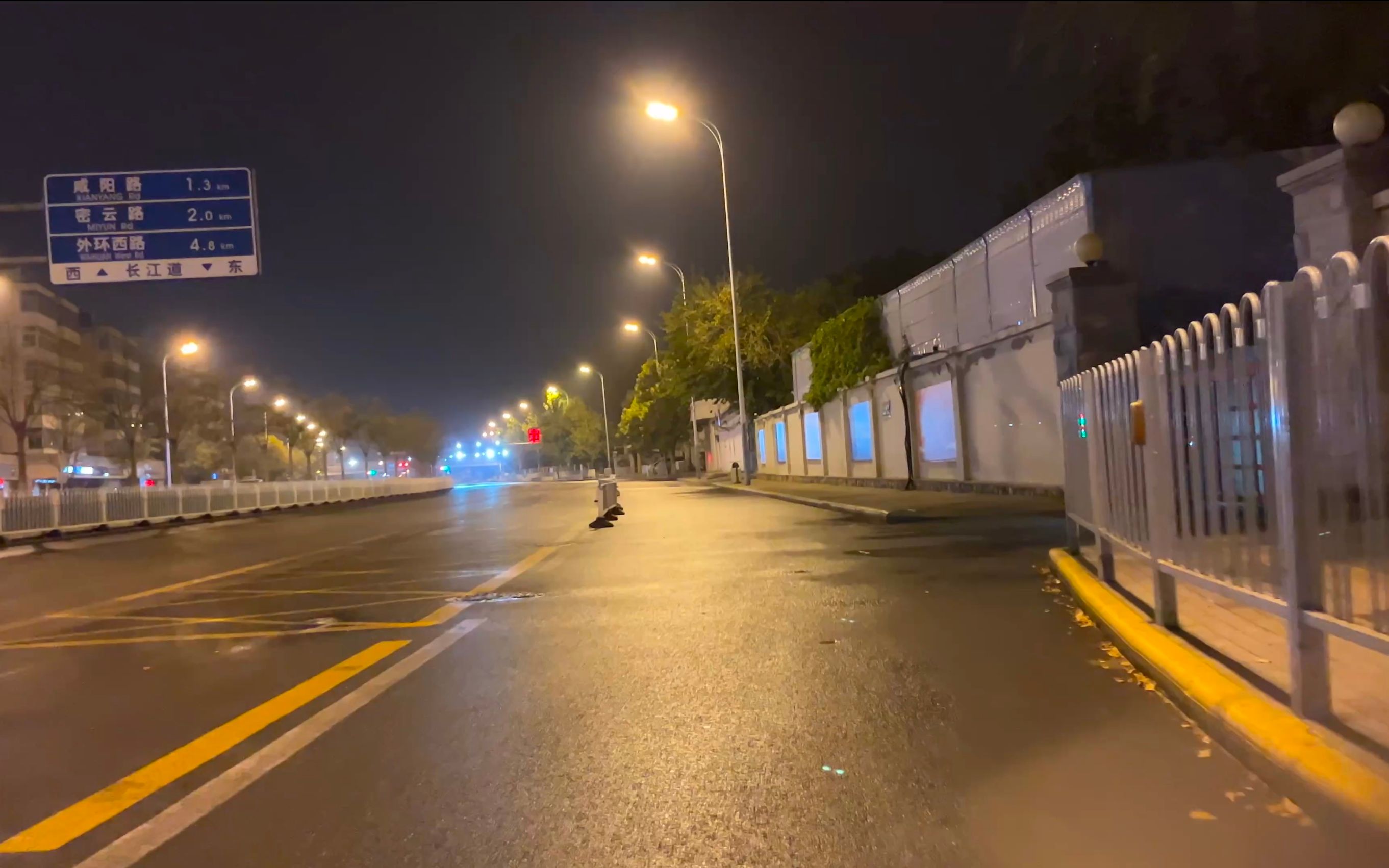 【4k】天津 凌晨3点多的长江道