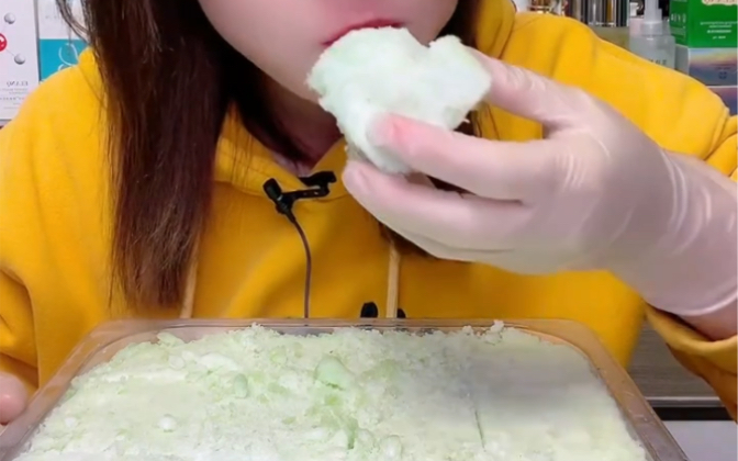 各主播吃冰合集 踩雪声