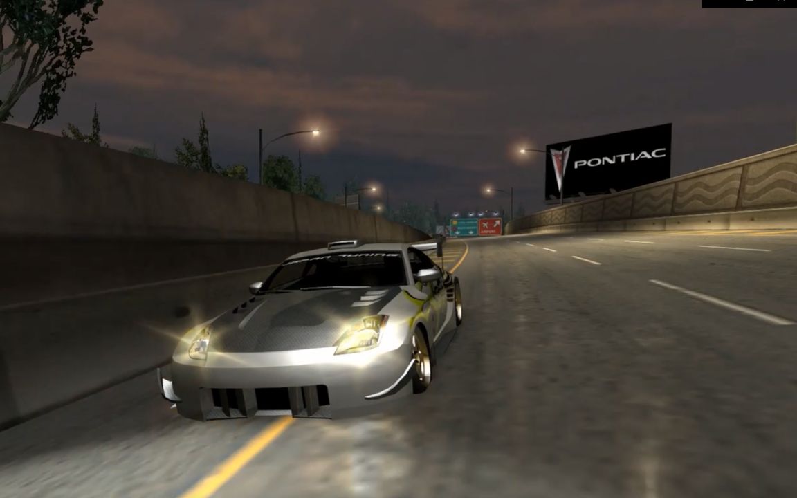 极品飞车8 环城高速 350z 最新世界纪录