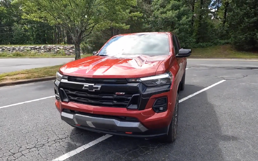 2023款雪佛兰科罗拉多z71皮卡 第一视角试驾