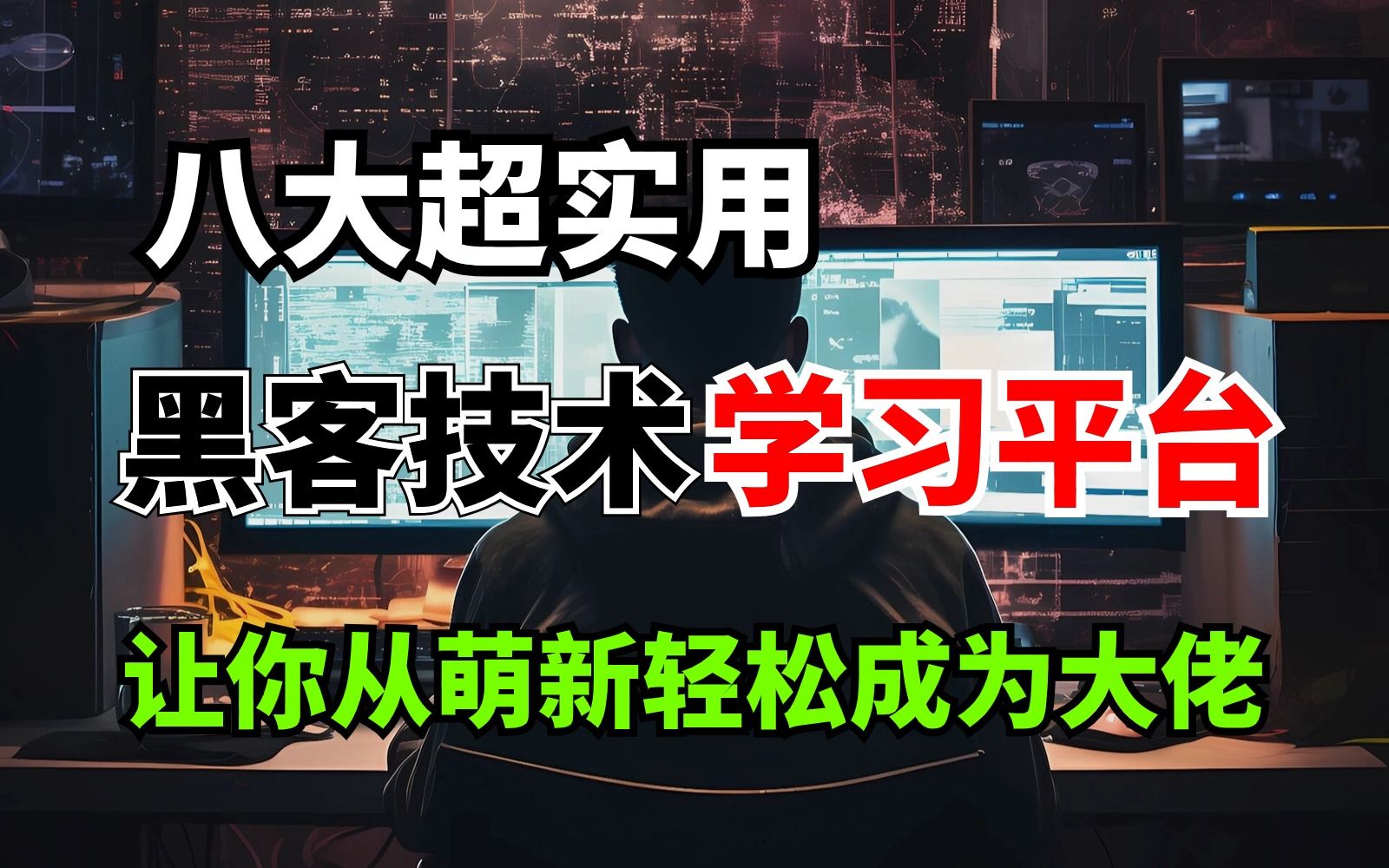 【学习平台】八大超实用的黑客技术学习平台!!!让你从萌新轻松成为大佬.哔哩哔哩bilibili