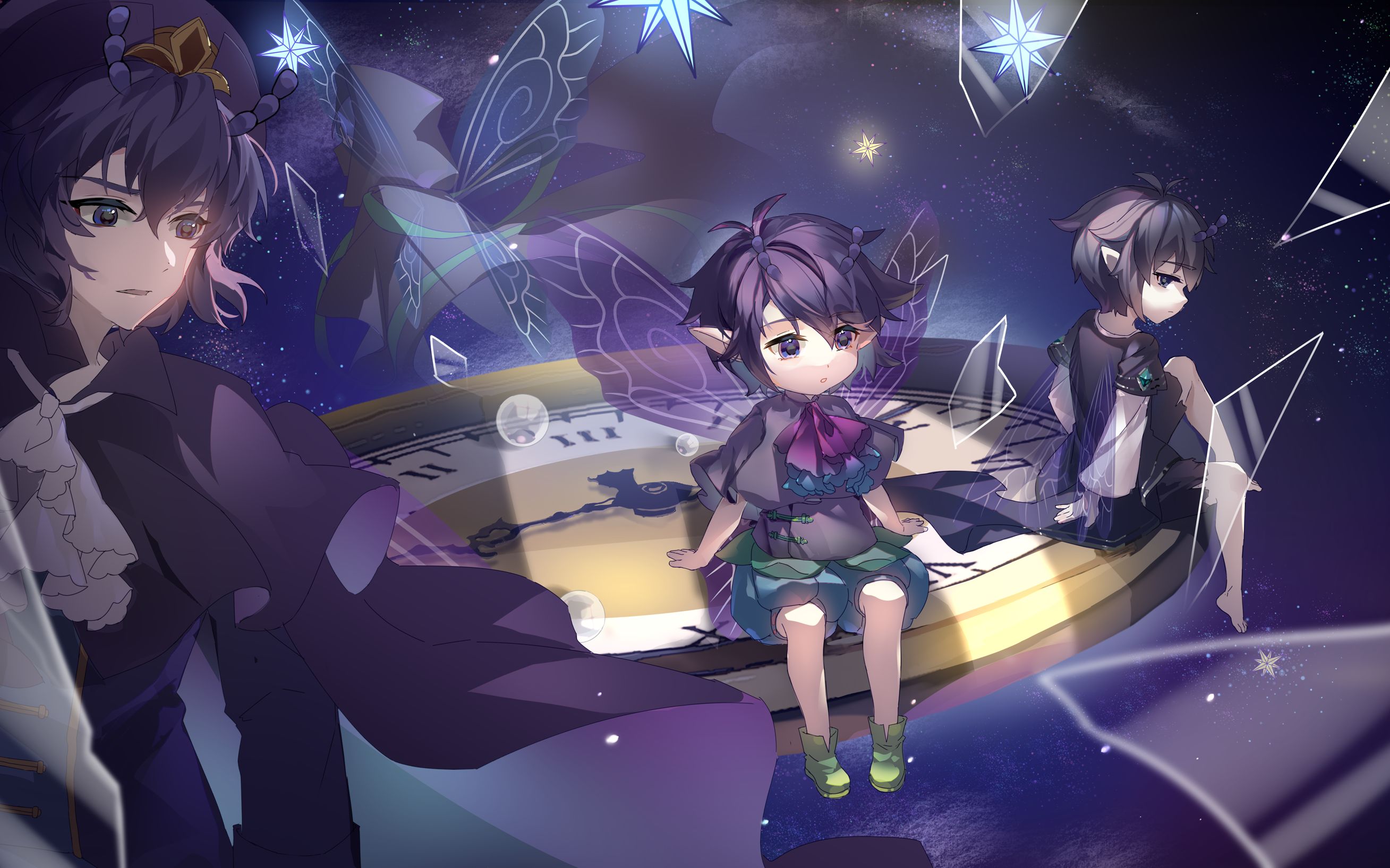 小花仙游戏【翻倒】系列任务第一章"魔力许愿池"