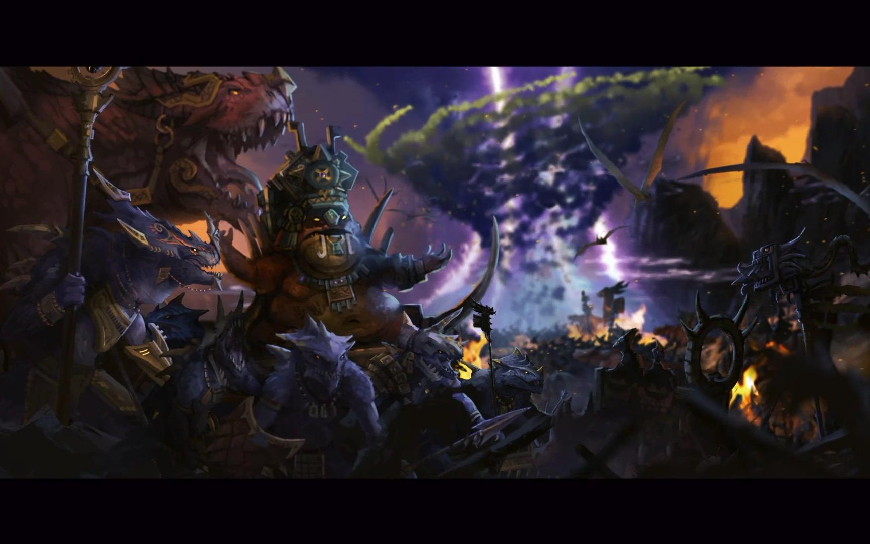 全面战争战锤2蜥蜴人cg p8古圣之意识