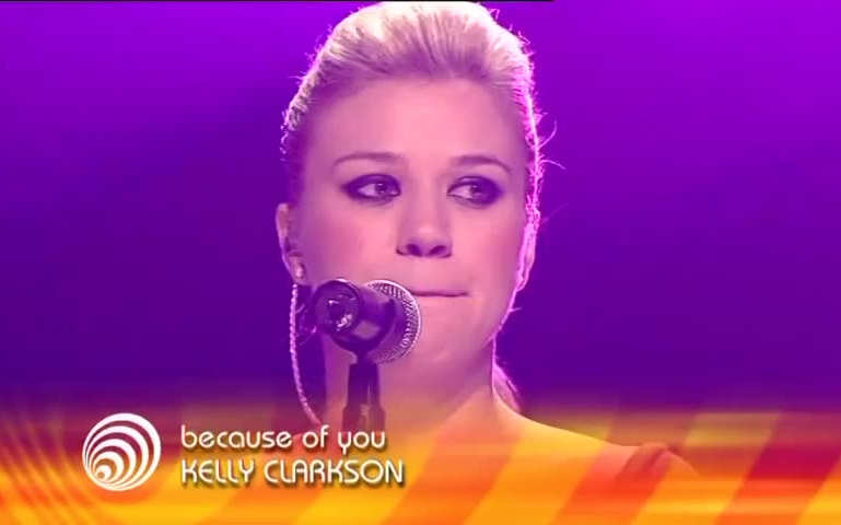 欧美经典 Kelly Clarkson  Because Of You现场版中英字幕哔哩哔哩bilibili