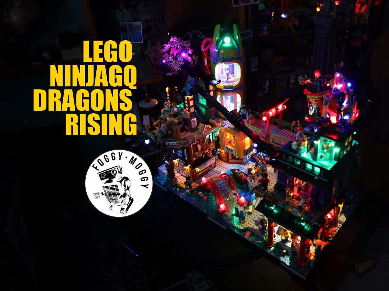 [图]03 Episode - Lego ninjagq dragons rising bricks building 乐高71799忍者城市积木玩具定格拼搭灯光制作