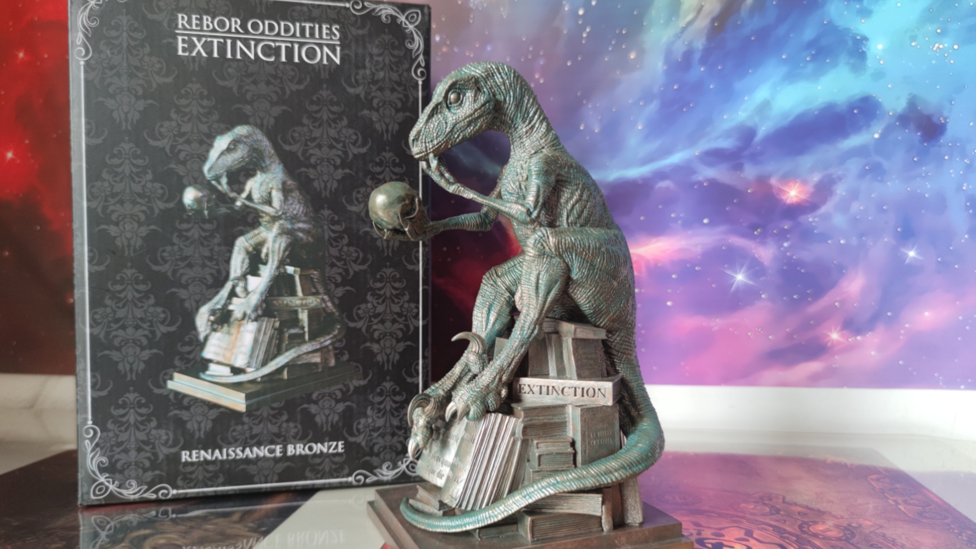 rebor迅猛龙雕像"灭绝"测评