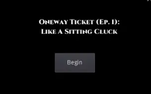 Download Video: one way ticket 单程票 第1部分 通关