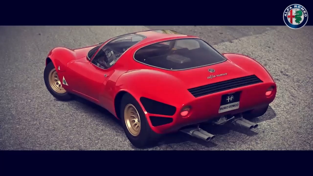 认识Alfa的暴力美学从这台车开始 ——Alfa Romeo Tipo 33哔哩哔哩bilibili