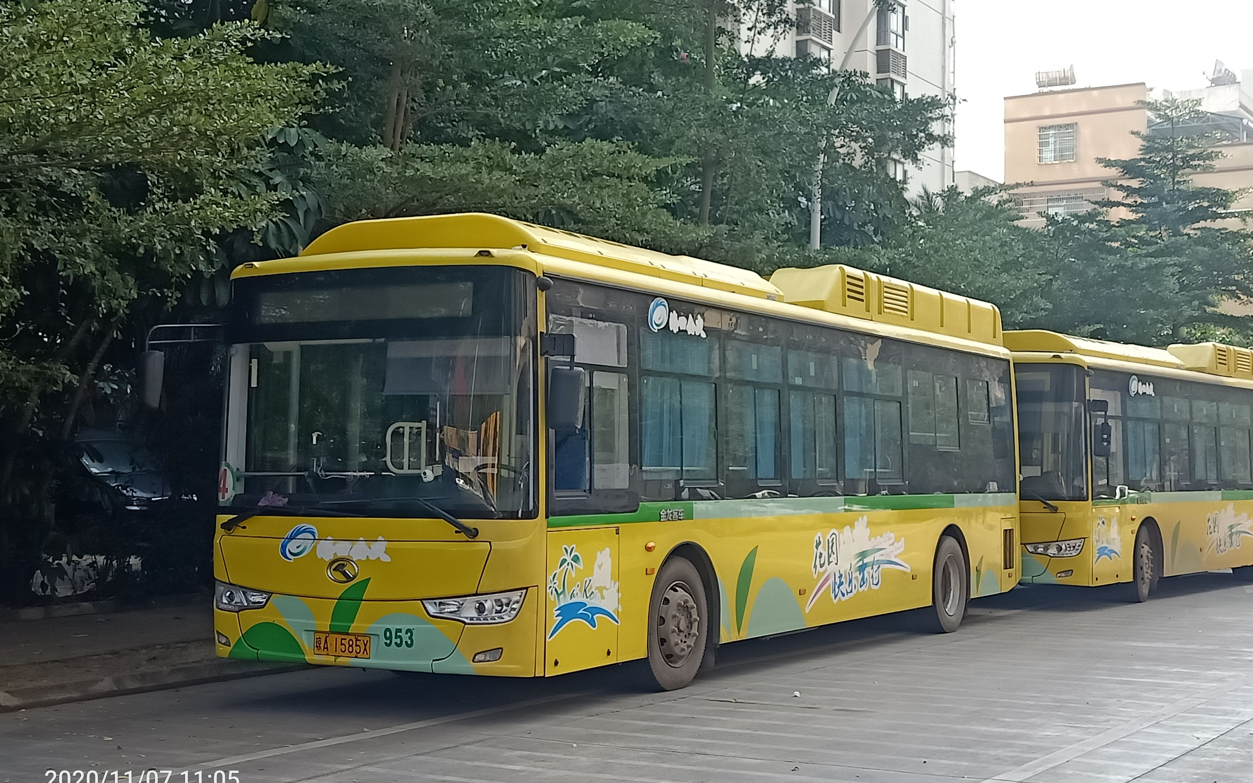 澄迈公交4a路(金山寺→山口镇)全程pov