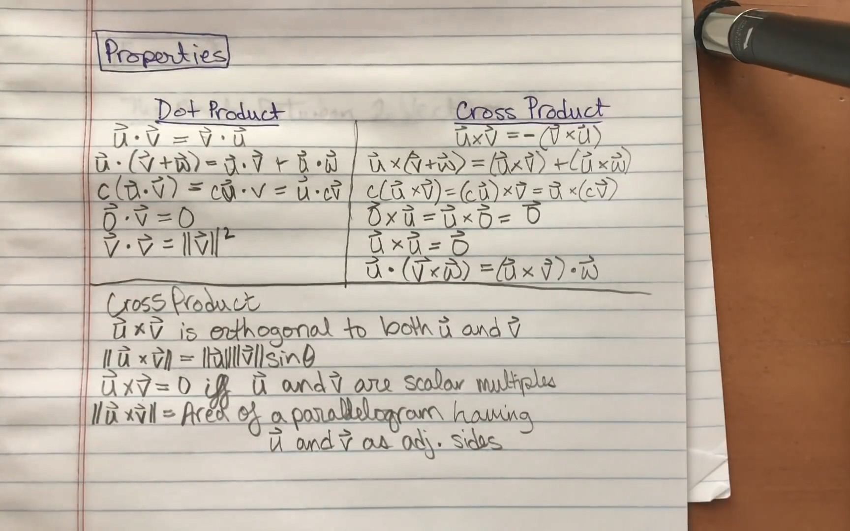 【Quantum助眠】RELAXING MATH (2)—Dot and Cross Products ????❤️哔哩哔哩bilibili