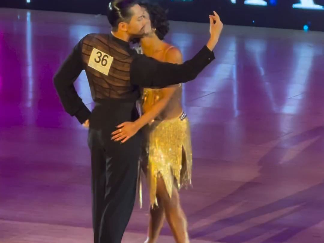 【拉丁舞·2024uk】austin & liza 业余组拉丁舞决赛solo rumba