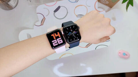 开箱】Apple Watch SE2 40mm星光色沉浸式开箱（最后有大小表盘对比 