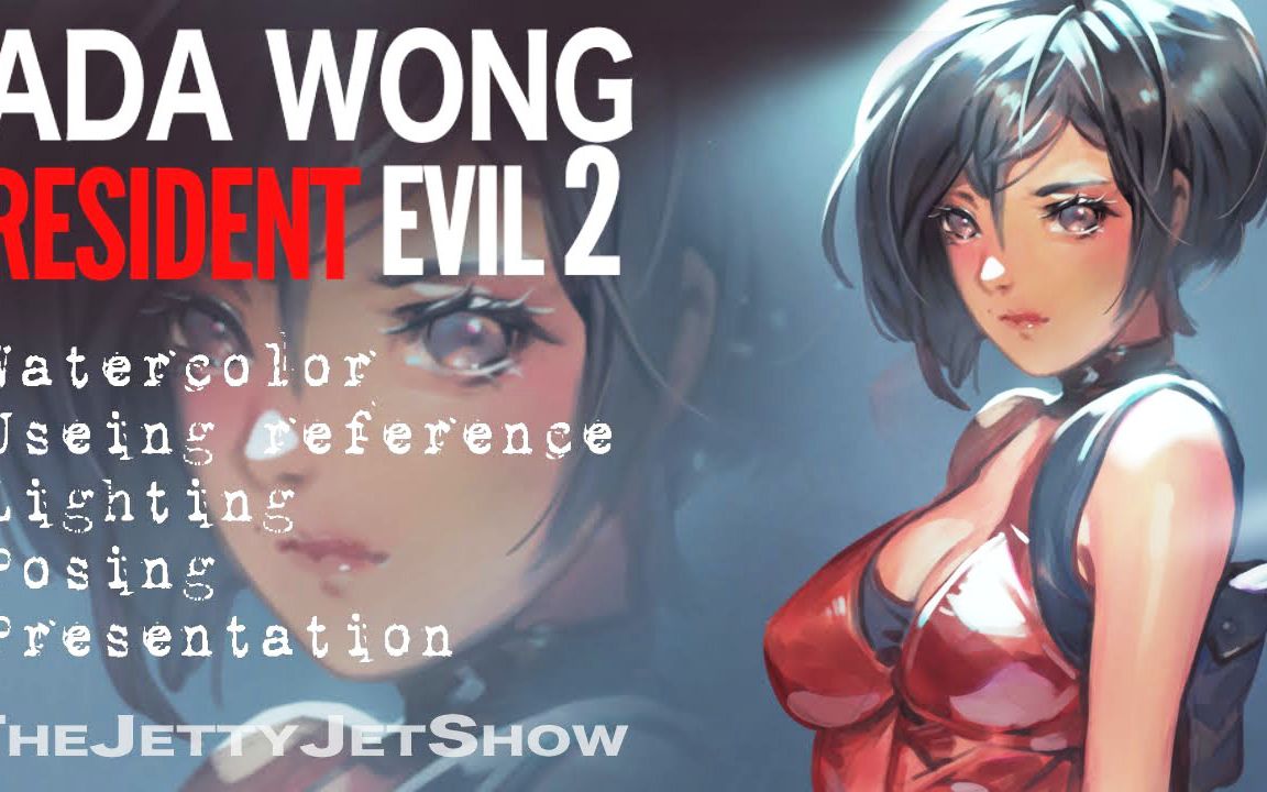jettyjet show / 板绘《生化危机2》ada wong