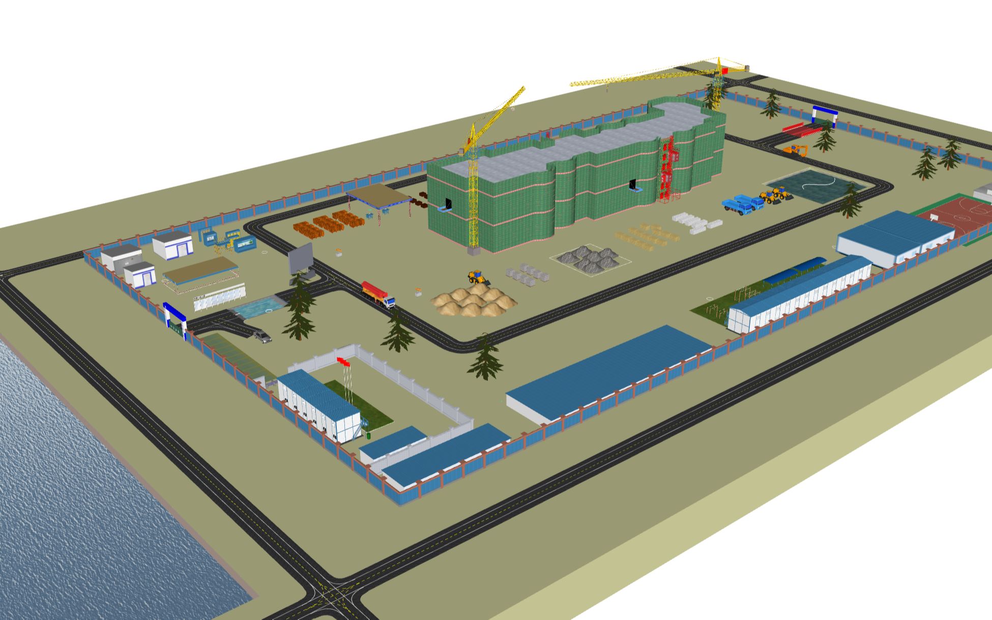 广联达系列软件—广联达bim施工现场布置软件gcb(场布)