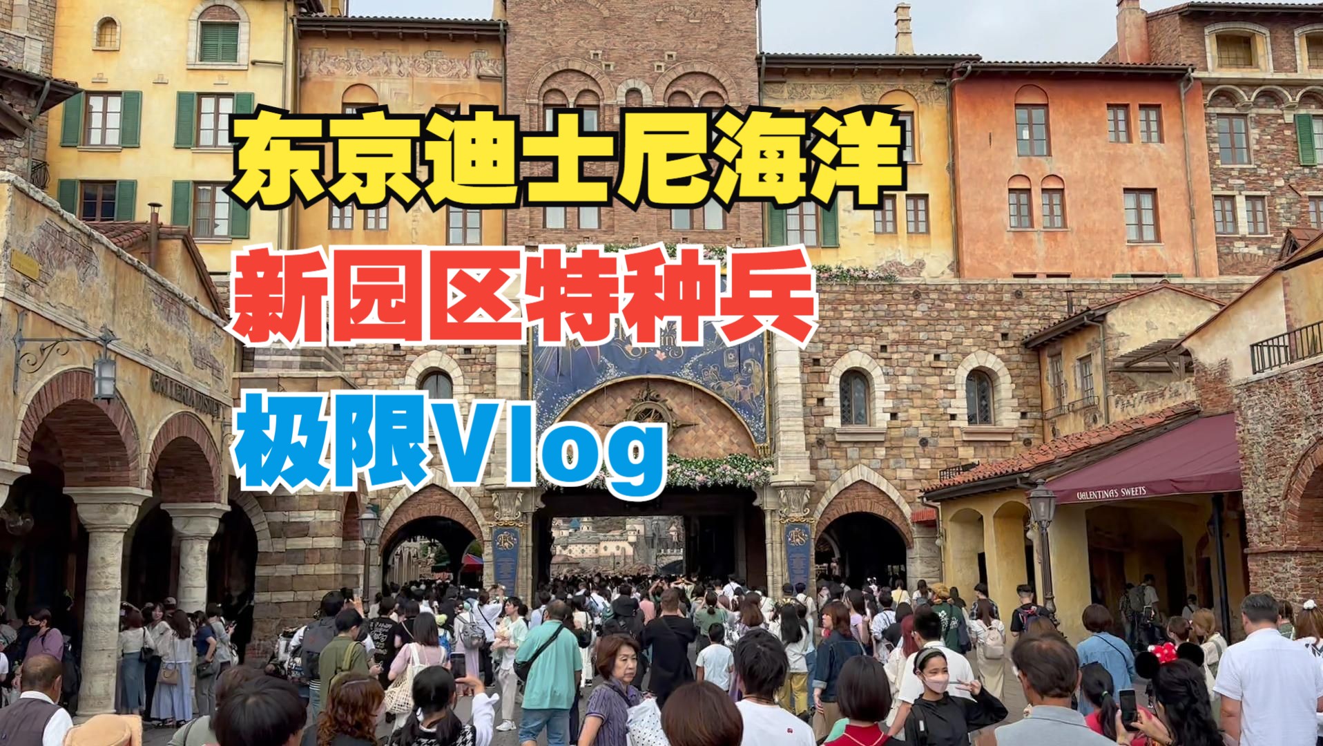 超10小时入园!东迪新园区VLOG全记录!东京迪士尼海洋 梦幻泉乡哔哩哔哩bilibili