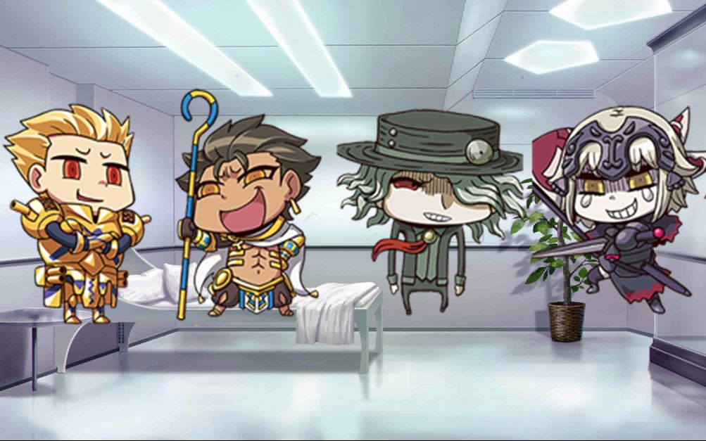 【fgo】咕哒不在家时哈哈队在做什么