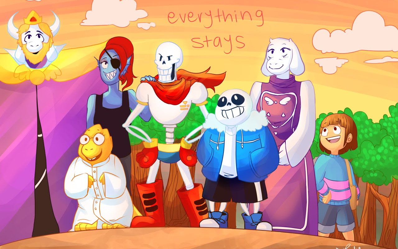 everything stays「undertale]