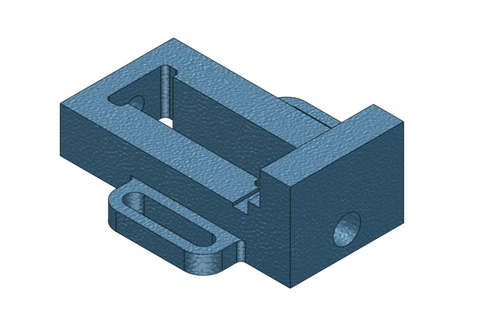 中望3d 虎钳 钳座