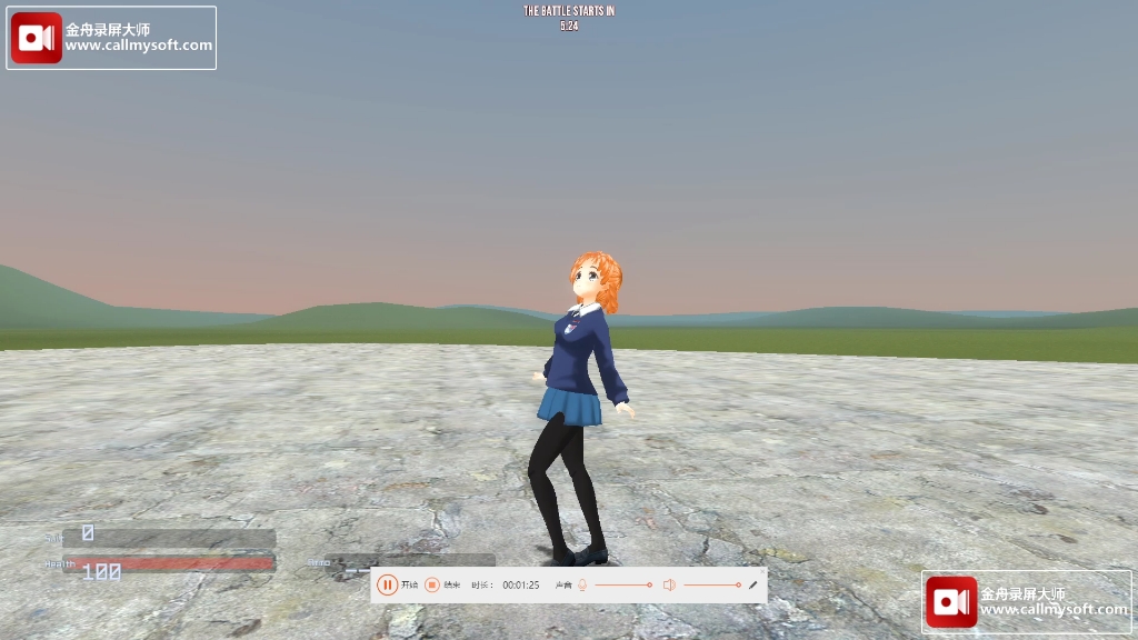 少女与战车橙黄白毫mmd