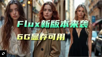 Download Video: NF4没两天就被弃用 flux-gguf上线 6G显存即可用 #flux #ai绘画