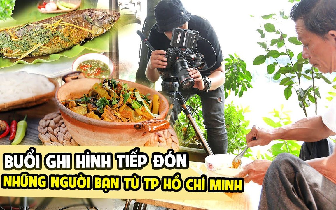 [图]Buổi ghi hình tiếp đón những người bạn từ TP Hồ Chí Minh An on-set day of Gran