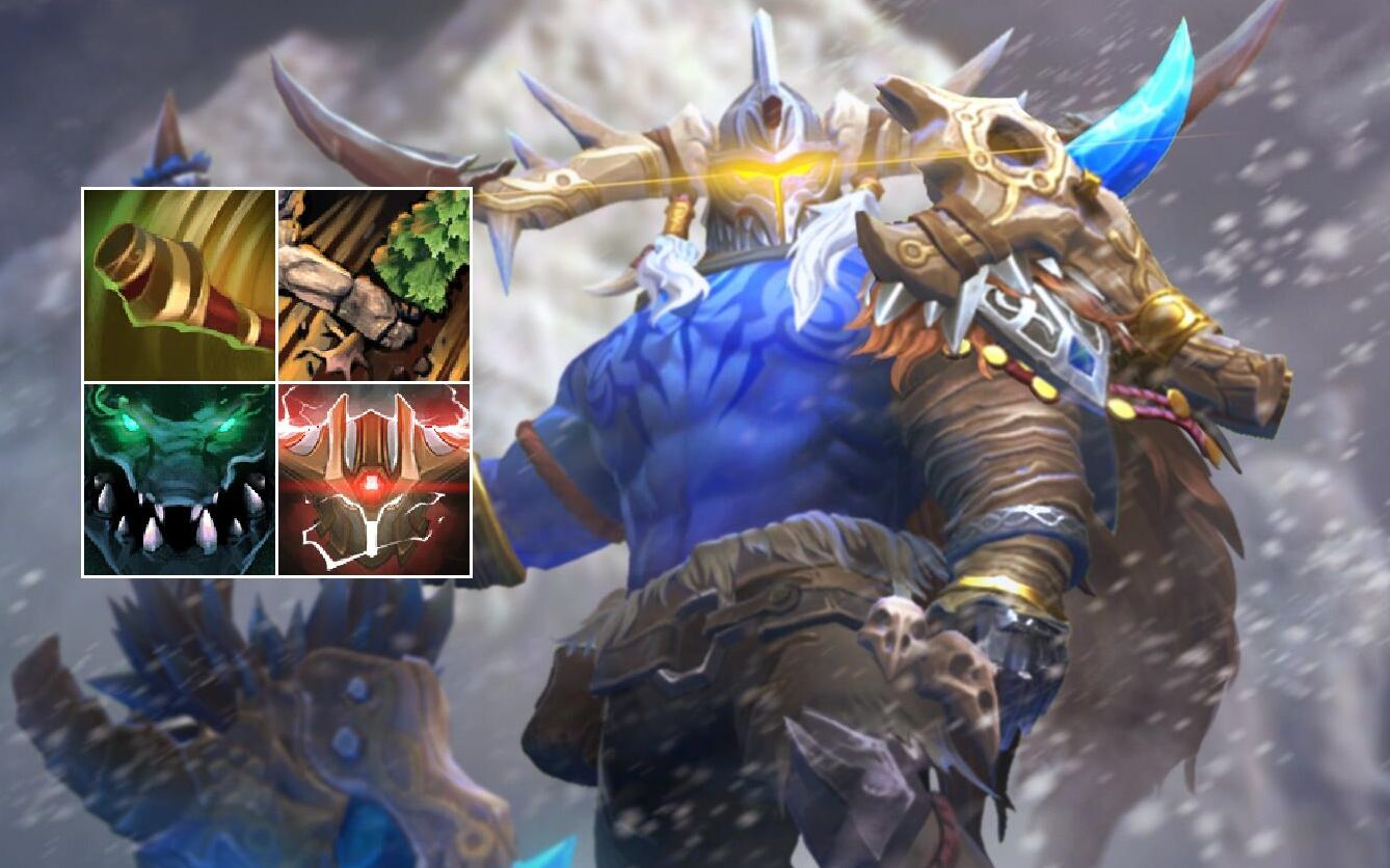 斯温,棒击大地 抓树 衰退光环 神之力量)