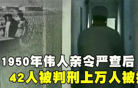 [图]1950年，伟人在沈阳罕见动怒，亲令严查后，42人被判刑上万人被捕