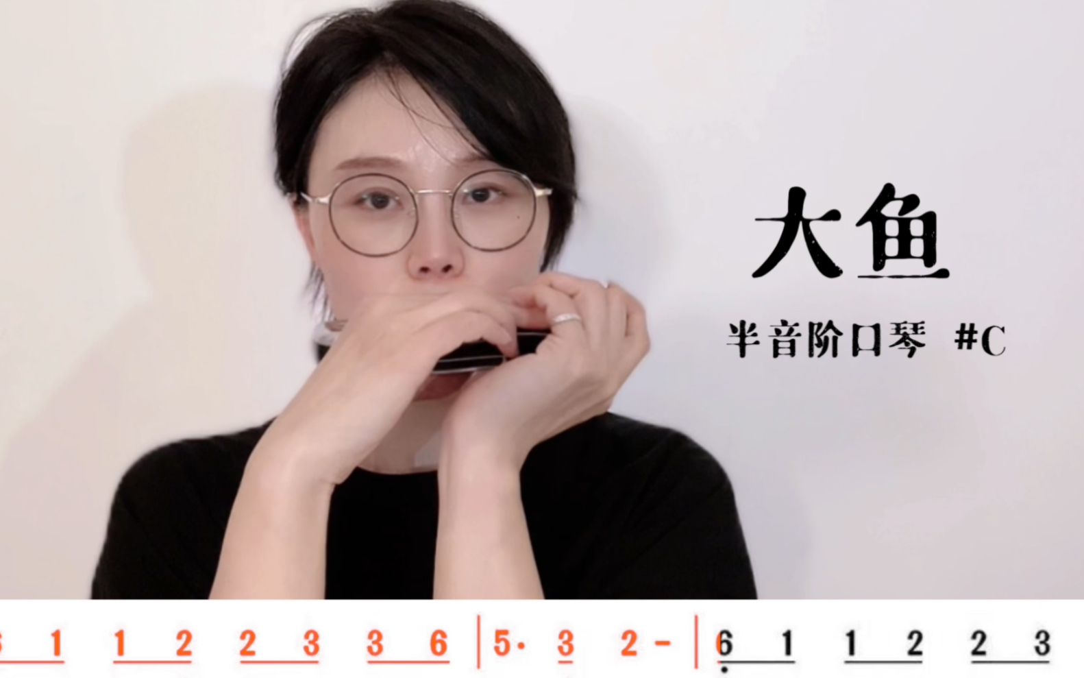 附动态谱 半音阶口琴 《大鱼》