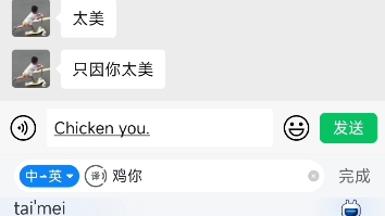 [图]《chicken＝just because》《鸡＝只因》