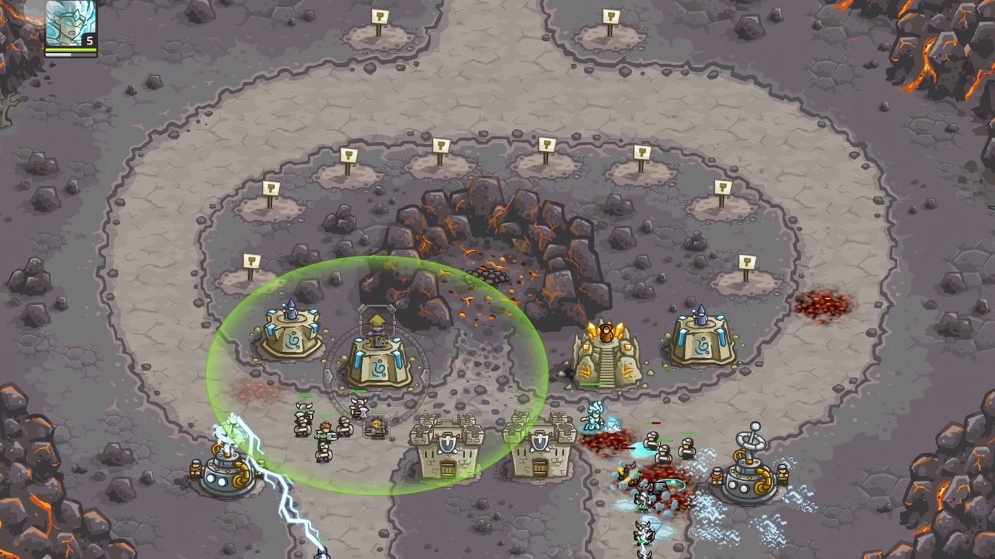 ipad版王国保卫战kingdomrush凄凉山谷老兵难度冰女简易操作过关法