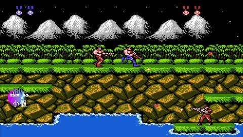 Contra NES 2 player Netplay 60fps 