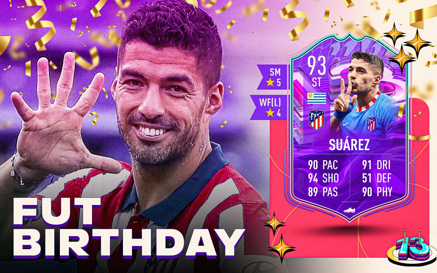 fifa22大佬的球员测评之生日卡苏亚雷斯