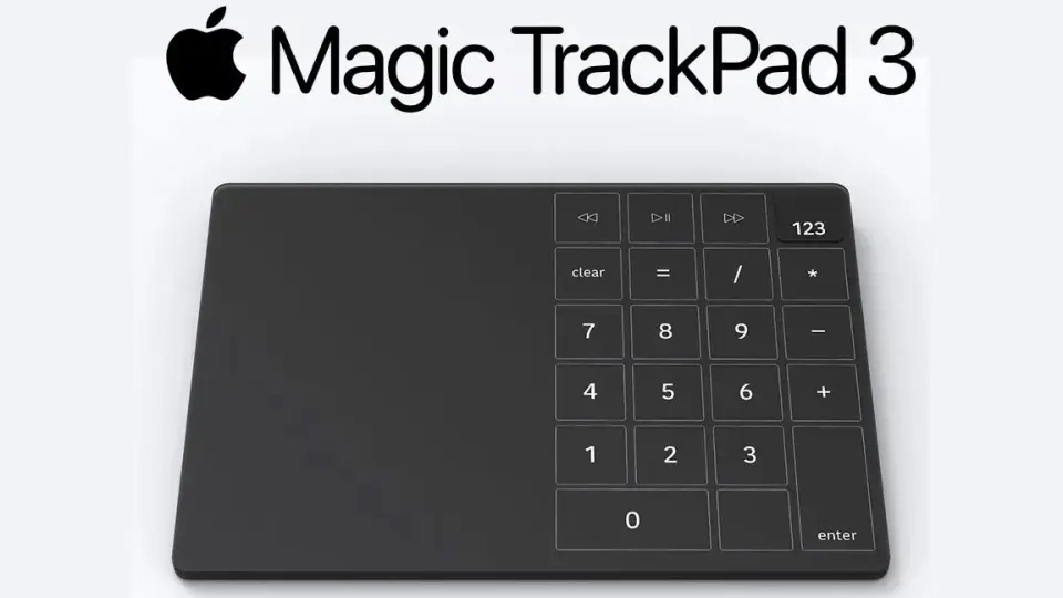 Magic TrackPad 3 概念设计：可以当计算器使用_哔哩哔哩_bilibili