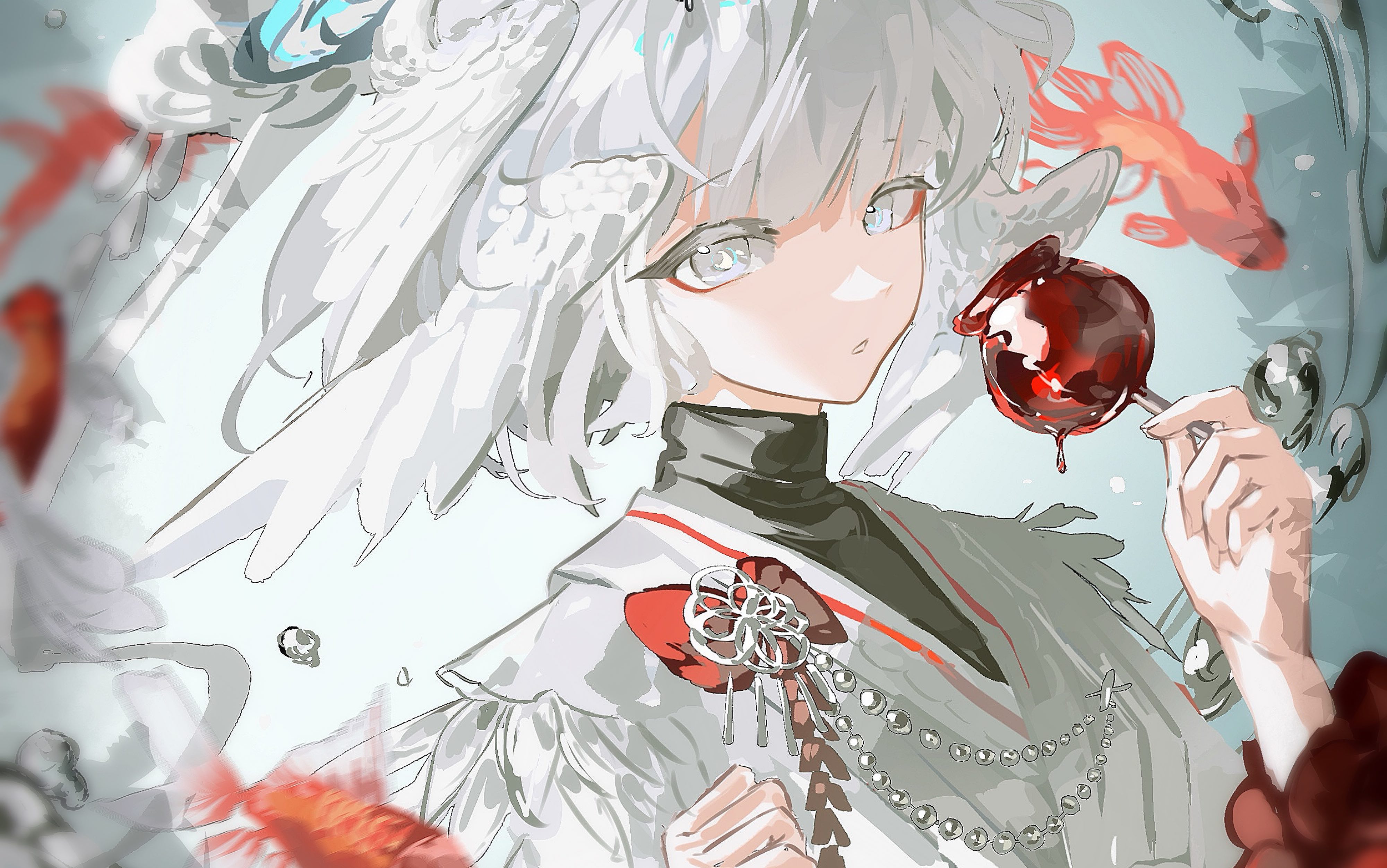 【绘画过程】lil goldfish