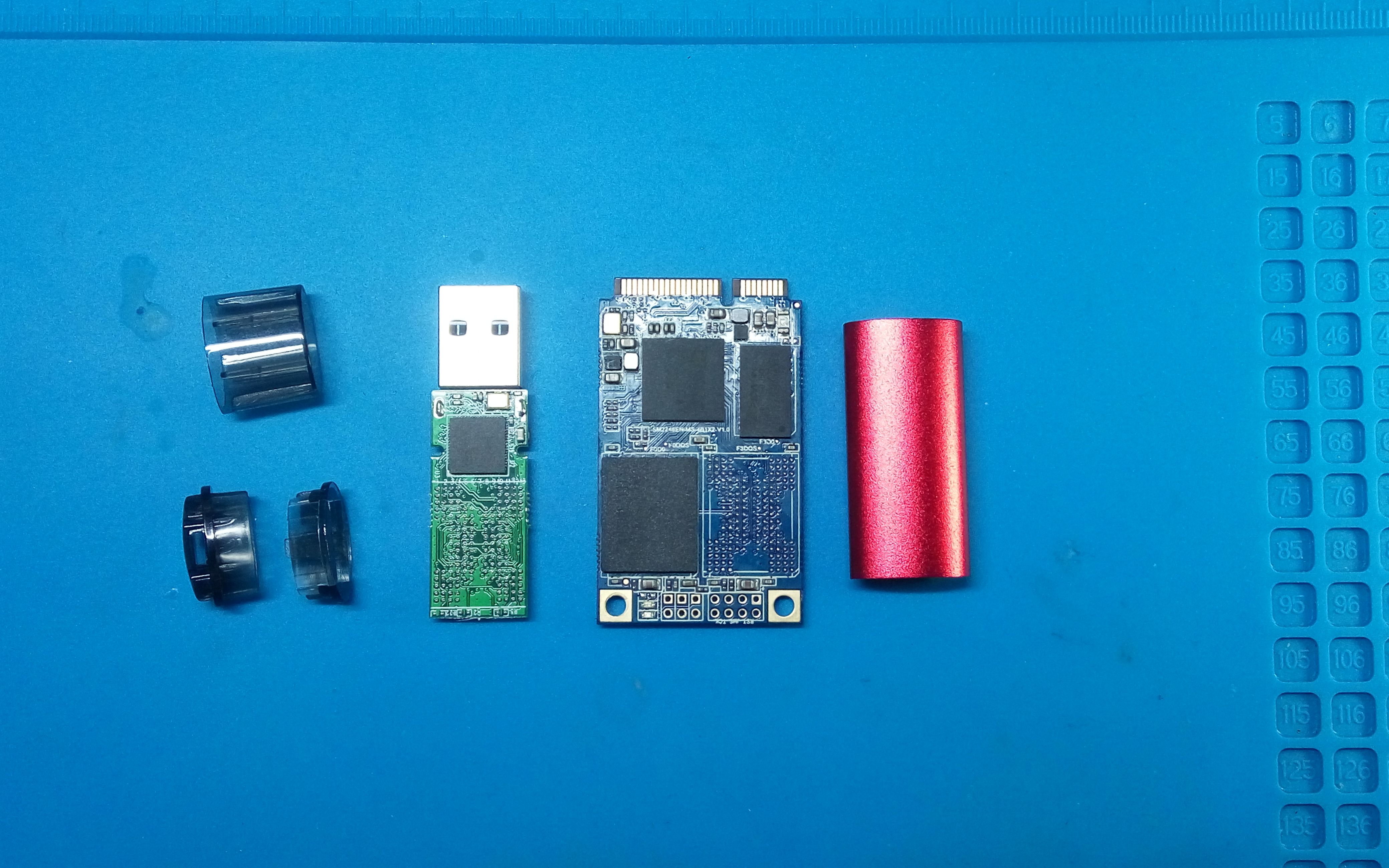 亲手打造一个高速30u盘三星mlc颗粒usb30接口